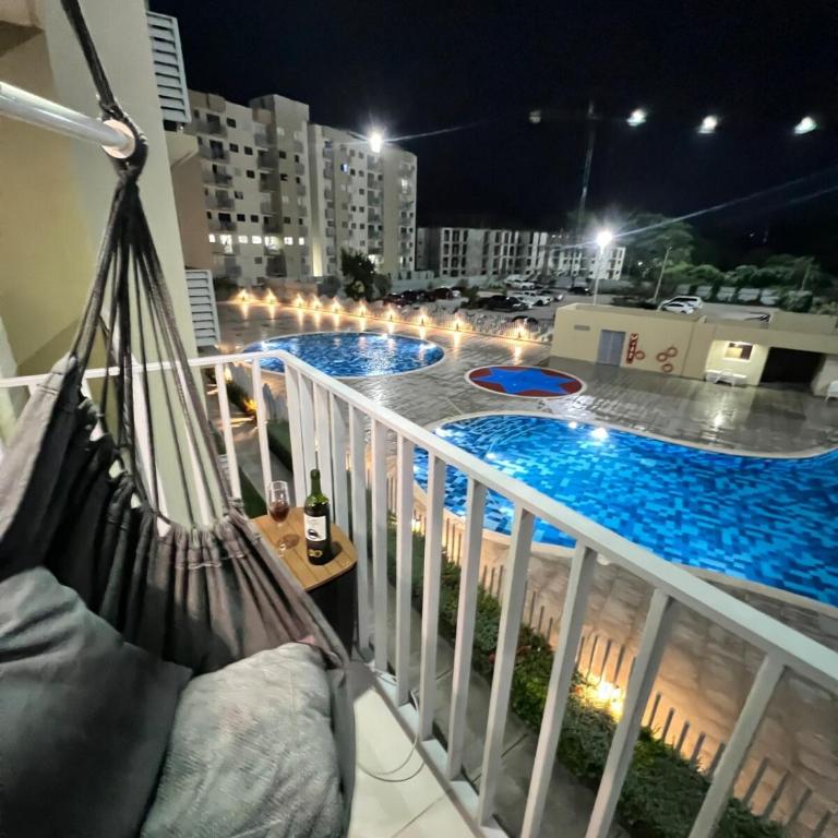 Loft con piscina cerca al Tayrona, Minca y playas - Apartamento con vistas a la piscina - 24