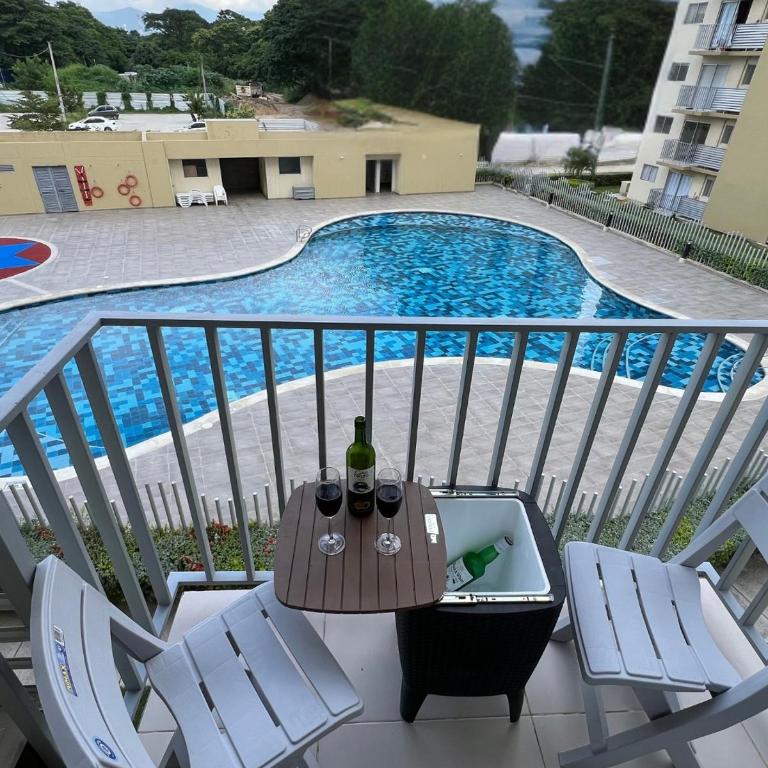 Loft con piscina cerca al Tayrona, Minca y playas - Apartamento con vistas a la piscina - 1