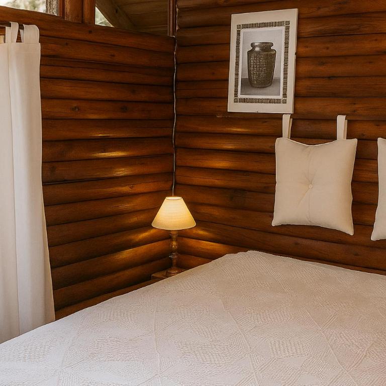 Cabaña en el pinar de la lucila del mar -de dos pisos- - Casa con 1 dormitorio - 3