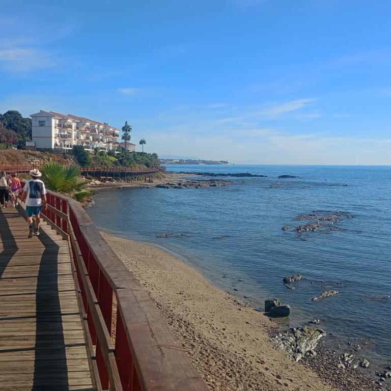 Estudio vista al mar en urbanización con salida a la playa - Apartamento de 1 dormitorio - 14