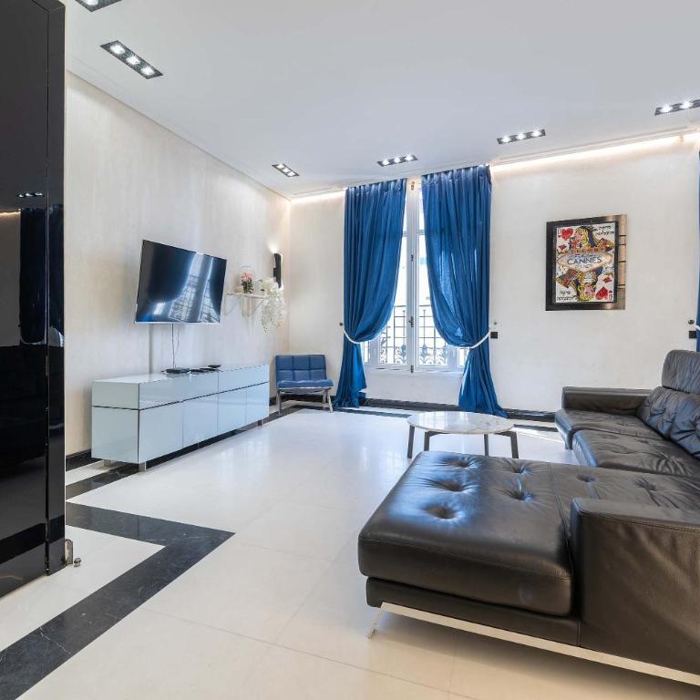 110 m2 golden square, renovated, 20metres croisette, parking private - Apartamento Deluxe de 3 dormitorios - 5