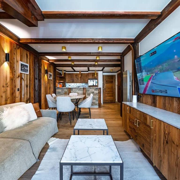 Luxury suite 70m2 balcon courchevel1850 parking - Appartamento Deluxe con 2 Camere da Letto e Balcone - 2