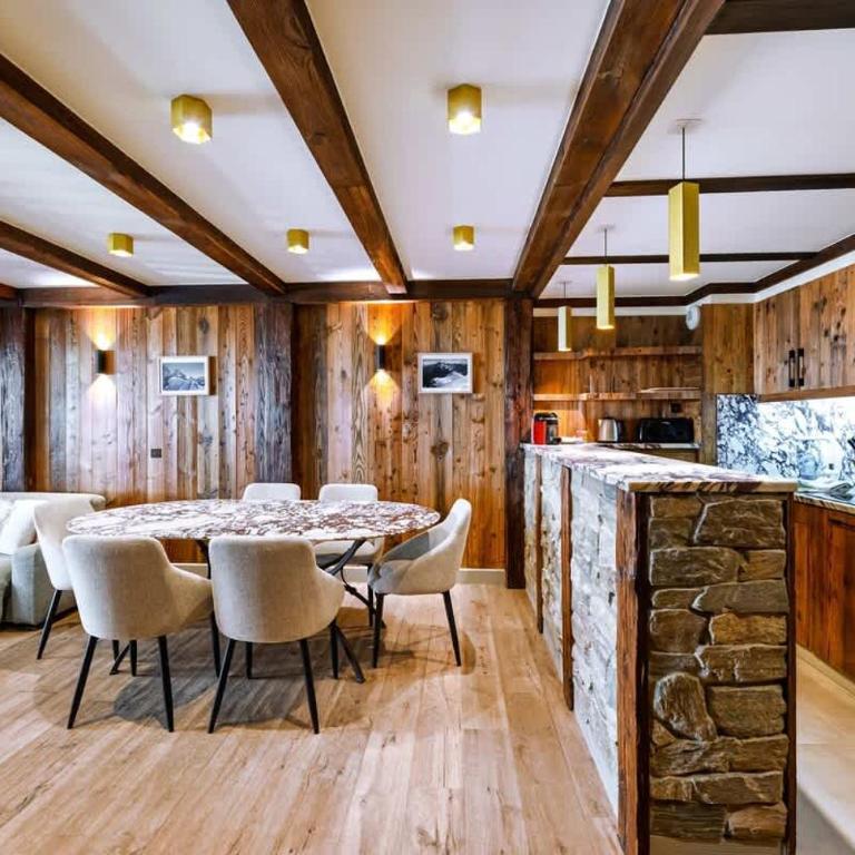 Luxury suite 70m2 balcon courchevel1850 parking - Appartamento Deluxe con 2 Camere da Letto e Balcone - 5