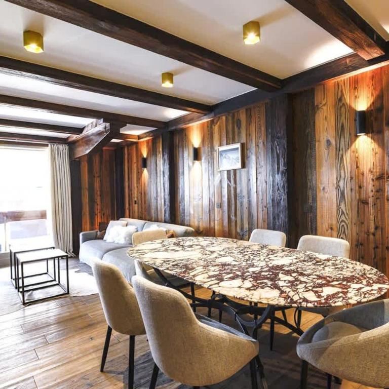 Luxury suite 70m2 balcon courchevel1850 parking - Appartamento Deluxe con 2 Camere da Letto e Balcone - 8