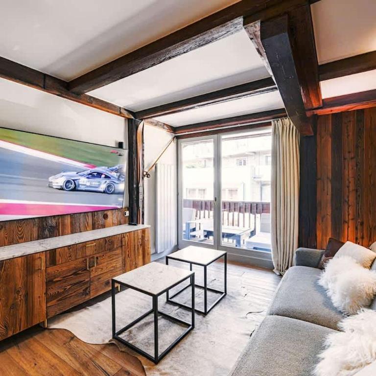 Luxury suite 70m2 balcon courchevel1850 parking - Appartamento Deluxe con 2 Camere da Letto e Balcone - 11