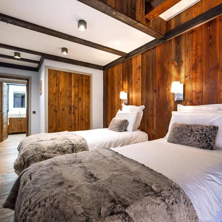 Luxury suite 70m2 balcon courchevel1850 parking - Appartamento Deluxe con 2 Camere da Letto e Balcone - 16