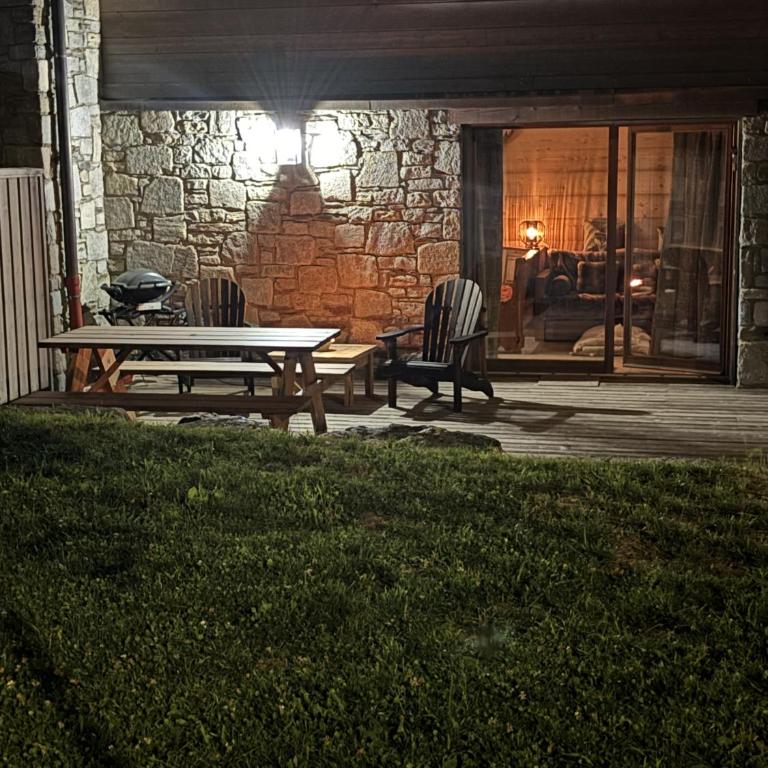 Les 7 laux immobilier chalet F - Appartement avec Terrasse - 3
