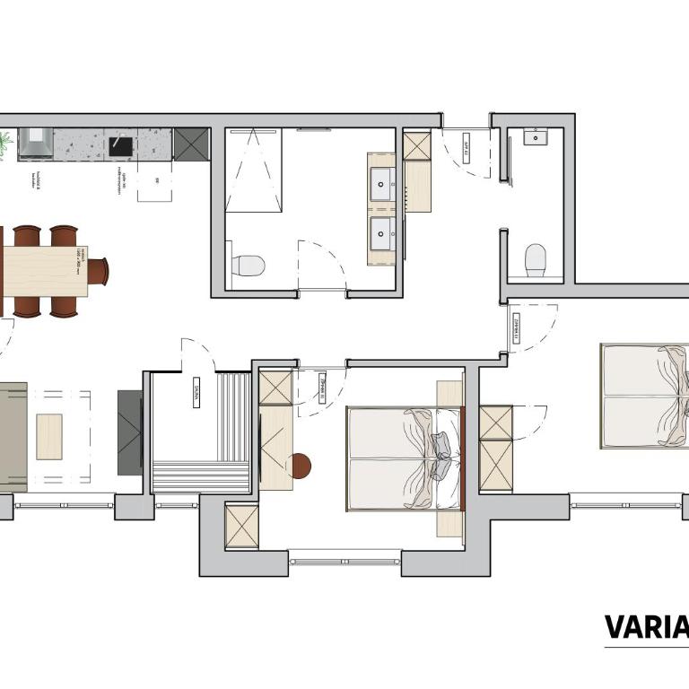 Feelfree Apartments Ochsengarten - Apartment mit 2 Schlafzimmern - 14