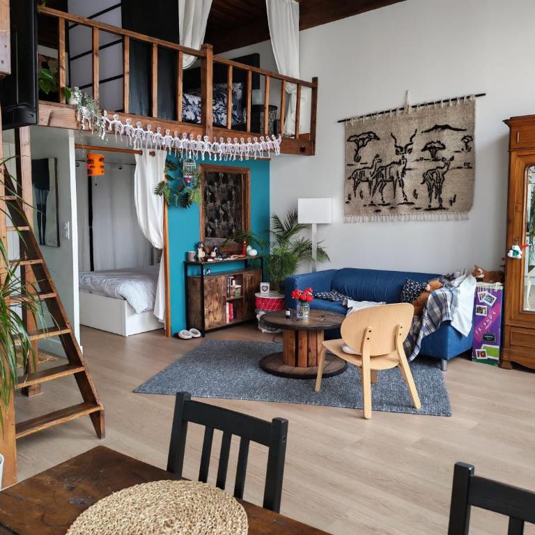 Lyon:superbe canut duplex périmètre Unesco - Two-Bedroom Apartment - 1