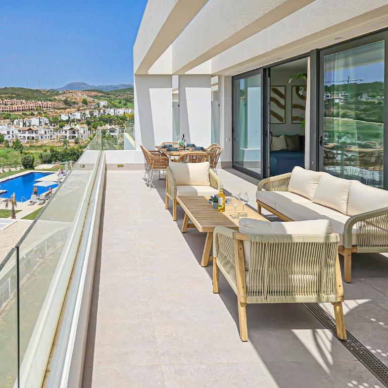 Penthouse apartment in Azahar de Estepona, 2km from Azata Golf - Apartamento de 2 dormitorios - 5