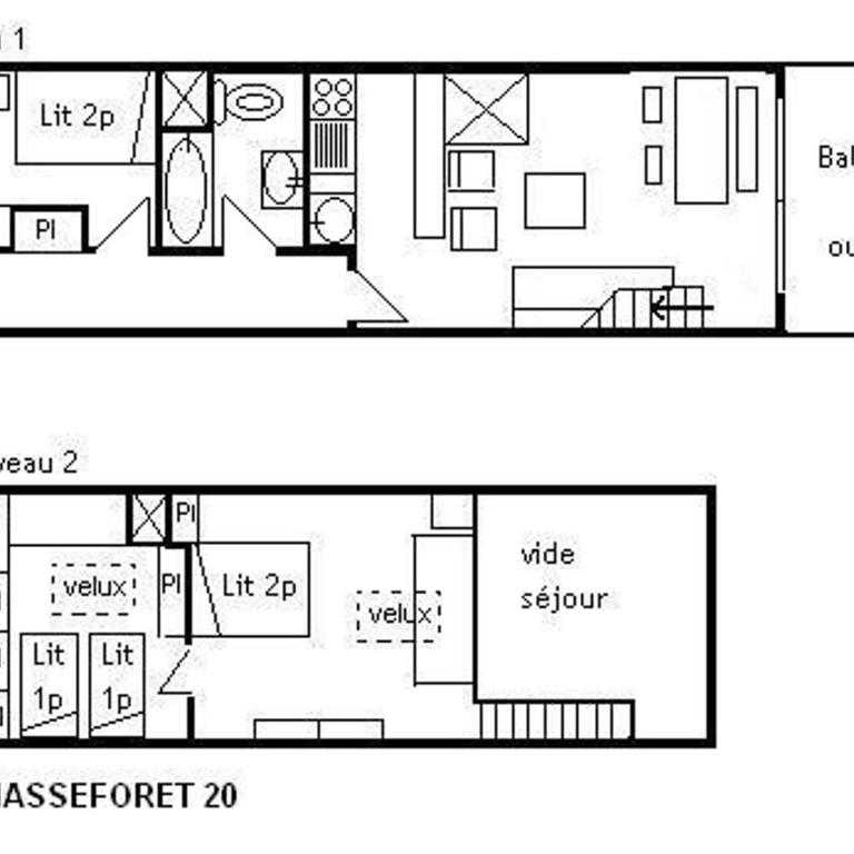 Appartement 3P Mezzanine - 50m des pistes - 7 pers - Animaux - Parking - Méribel - FR-1-180-158 - Appartement 3 Chambres - 27
