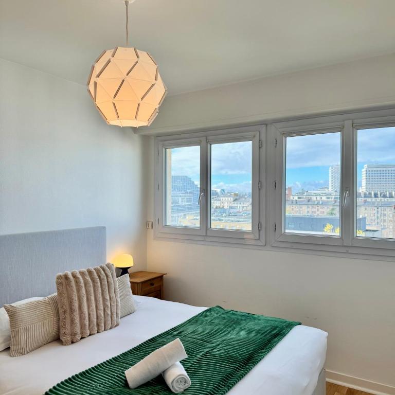 Le Saint Hélier, Centre ville avec parking - Gare - Appartamento con 3 Camere da Letto - 17