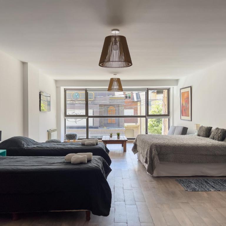 Departamento 6 P Centrico - Estudio con 1 cama grande - 1