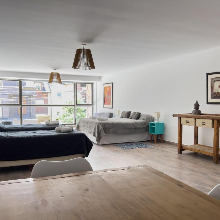 Departamento 6 P Centrico - Estudio con 1 cama grande - 20