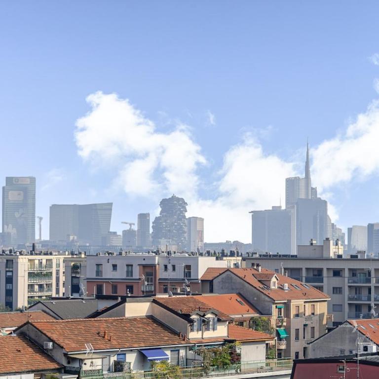 Panoramic penthouse with terrace in Milan - Maison 2 Chambres - 8