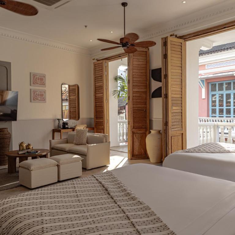 Hotel Casa Bianca by Faranda Boutique - 2 Queen Beds, 1 Bedroom Suite With Balcony - 4