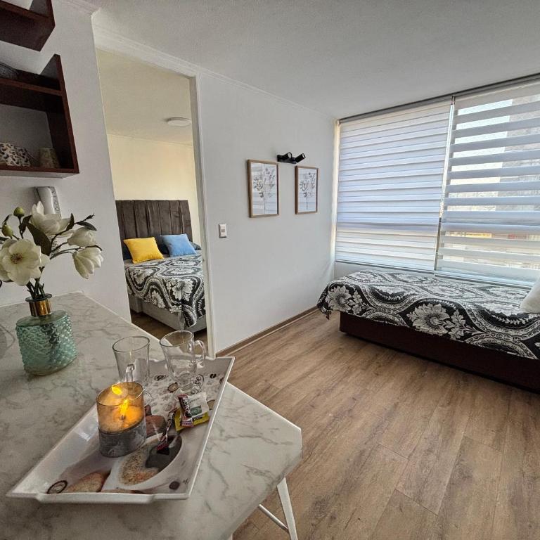 Depto Santiago 3 personas con estacionamiento - One-Bedroom Apartment - 3