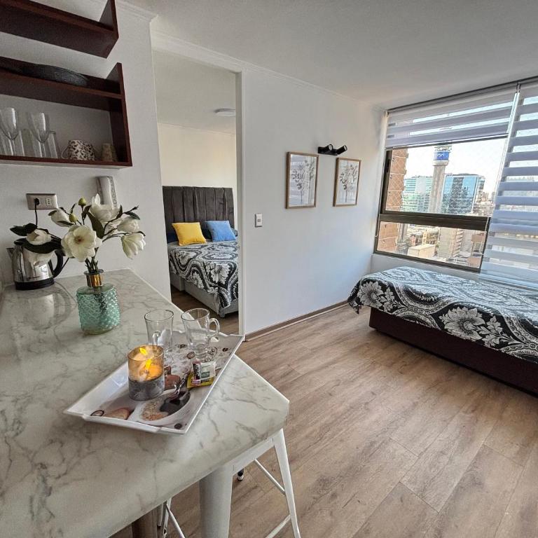 Depto Santiago 3 personas con estacionamiento - One-Bedroom Apartment - 5