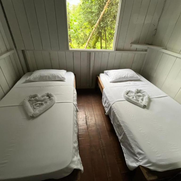 Cabañas Arrecifes - Habitación Doble con baño compartido - 2 camas - 4