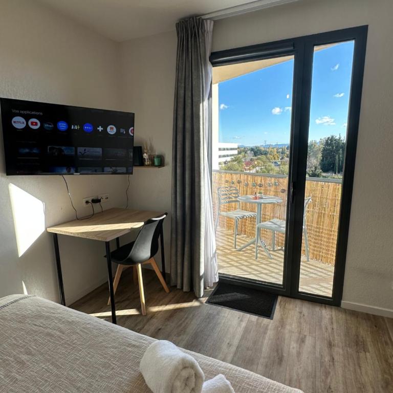Appart'Hôtel avec Balcon et Netflix - Avignon gare TGV Confluence - Appartement avec Balcon - 2