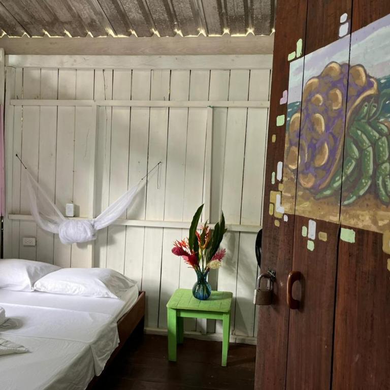 Cabañas Arrecifes - Double Room with Shared Bathroom - 1