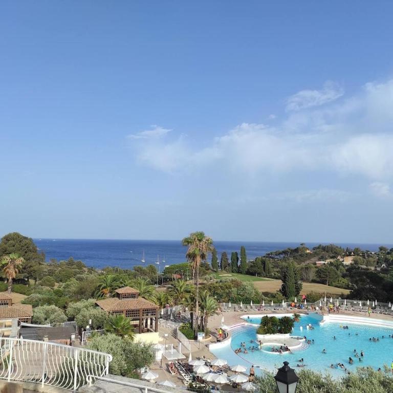 Studio-terrasse avec vue mer-Clim-parking-Draps inclus - Appartamento Monolocale - 22