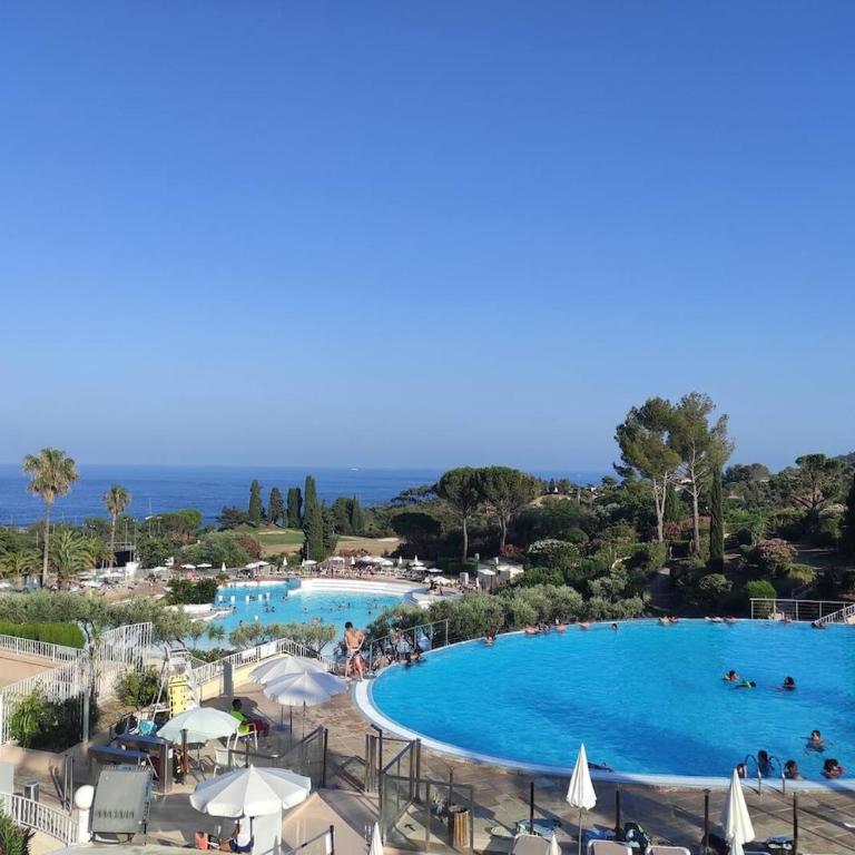Studio-terrasse avec vue mer-Clim-parking-Draps inclus - Appartamento Monolocale - 32