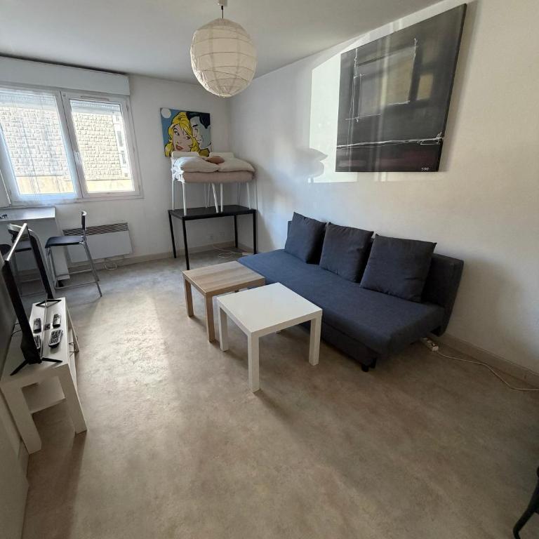Studio 20m2 parking 4rue proudhon wifi rdcsureleve - Appartement 1 Chambre - 20