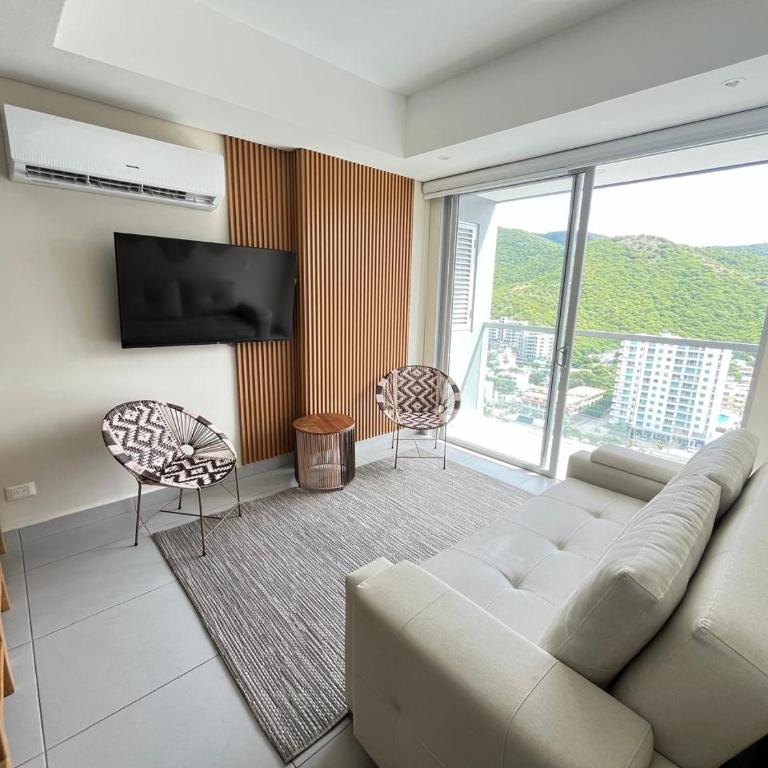 Apartamentos Ámbar Roca Rodadero - AR Rentals - Apartamento de 2 dormitorios con vistas a la montaña - 1