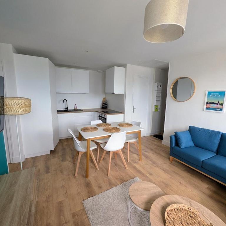 Cozy and bright 3 bedrooms teleworking Vannes - Appartement 3 Chambres - 6