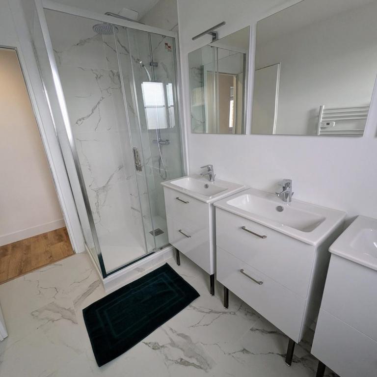 Cozy and bright 3 bedrooms teleworking Vannes - Appartement 3 Chambres - 12
