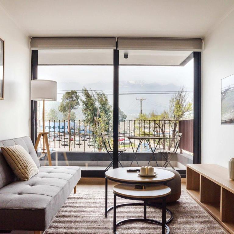 Elegant 2BR Retreat for 5 in Vibrant Las Condes - Apartment - 1