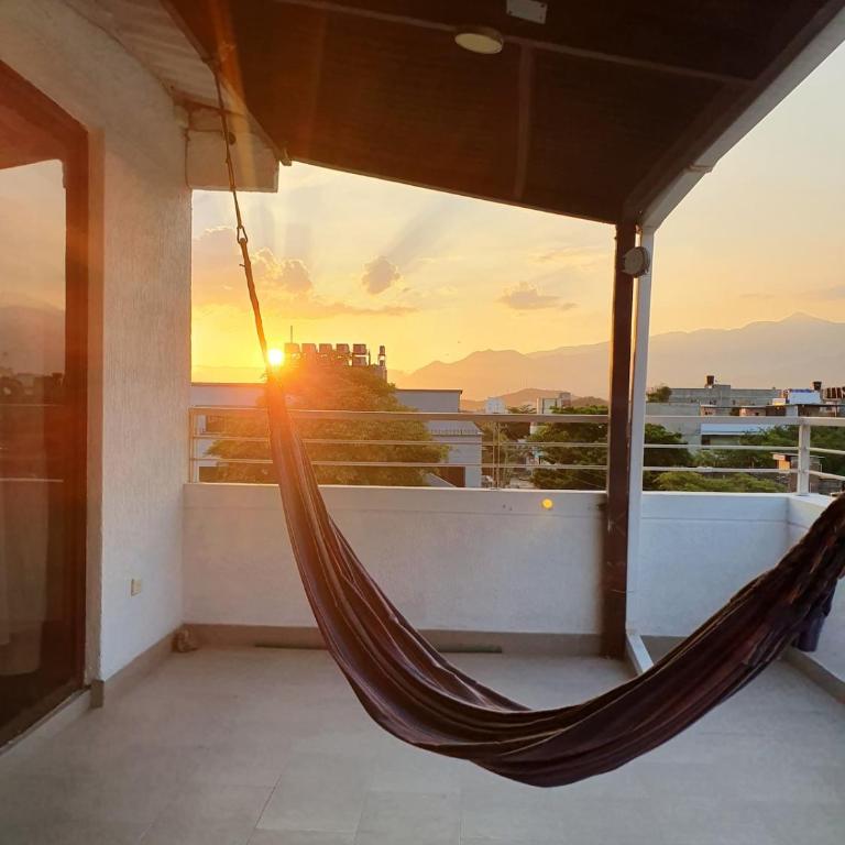 Apartamento Centro Historico Santa Marta - Two-Bedroom Apartment with Mountain View - 4