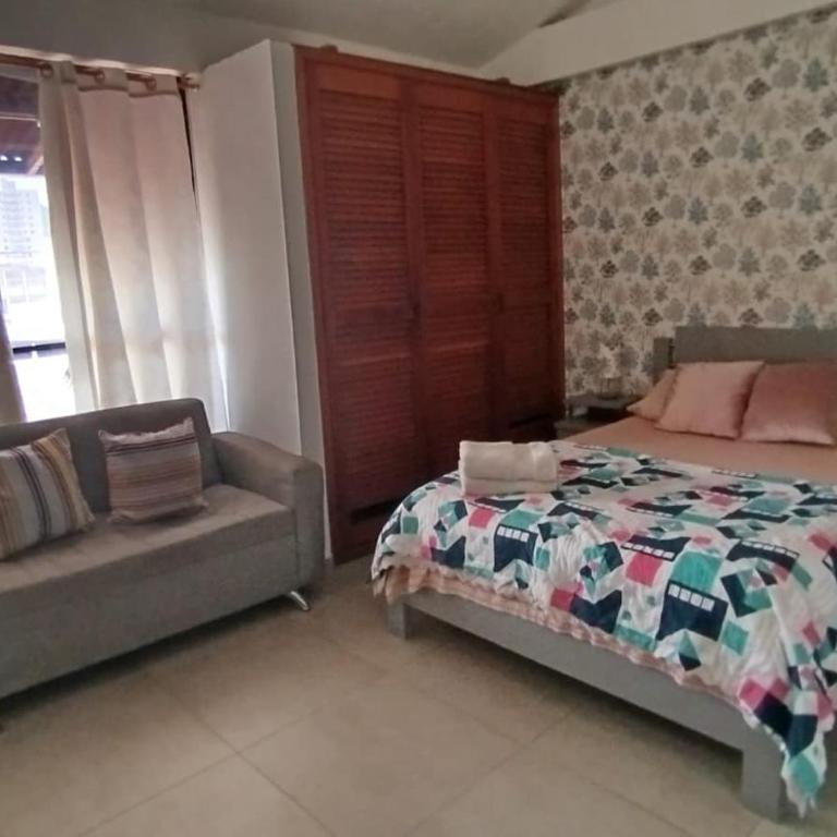 Apartamento Centro Historico Santa Marta - Two-Bedroom Apartment with Mountain View - 7