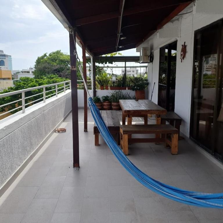 Apartamento Centro Historico Santa Marta - Two-Bedroom Apartment with Mountain View - 12