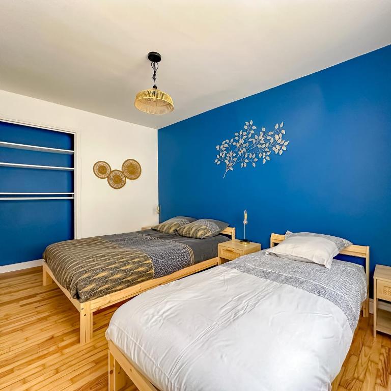 L'aube Climatisation Parking 2 chambres - Two-Bedroom Apartment - 3