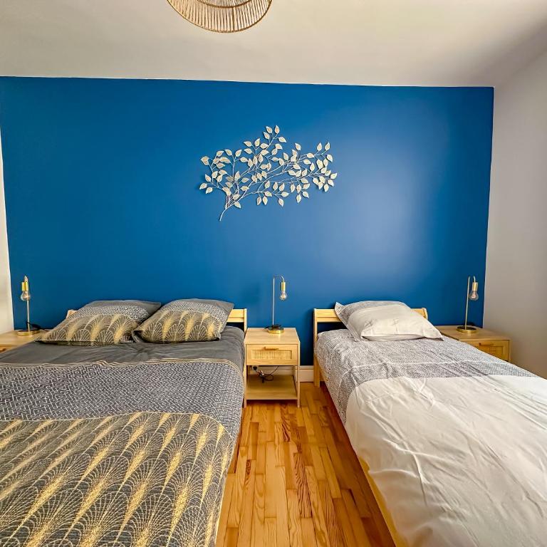 L'aube Climatisation Parking 2 chambres - Two-Bedroom Apartment - 21