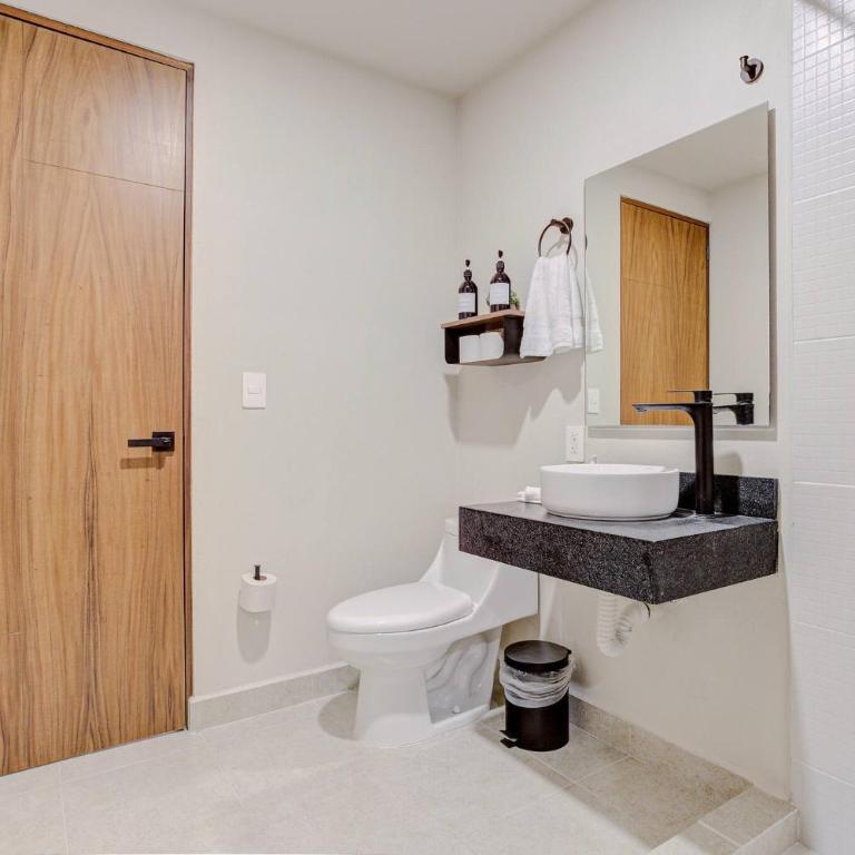 Céntrico departamento con alberca / wifi / gym - Apartamento - 56