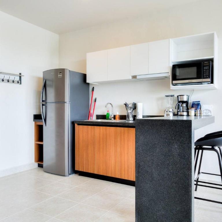 Céntrico depa con Alberca / Gym / Wifi / Cowork - Apartment - 1