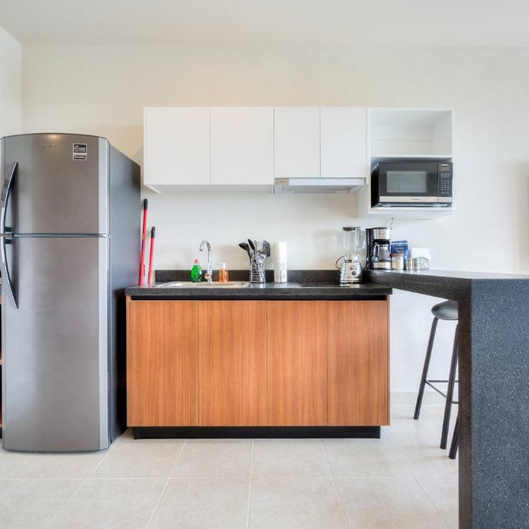 Céntrico depa con Alberca / Gym / Wifi / Cowork - Apartment - 30