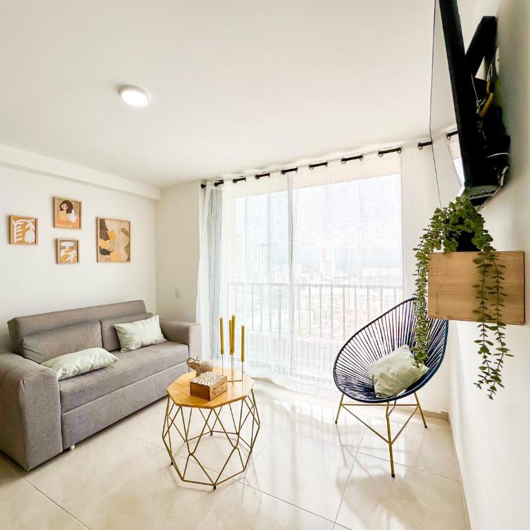 Tu Hogar en Floridablanca - Apto de 2 Habitaciones con Aire Acondicionado - Apartamento de 2 dormitorios - 1