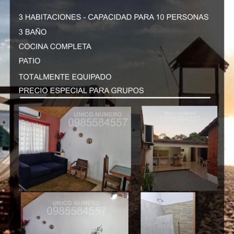 Casa de la playa 3 habitaciones - One-Bedroom House - 3
