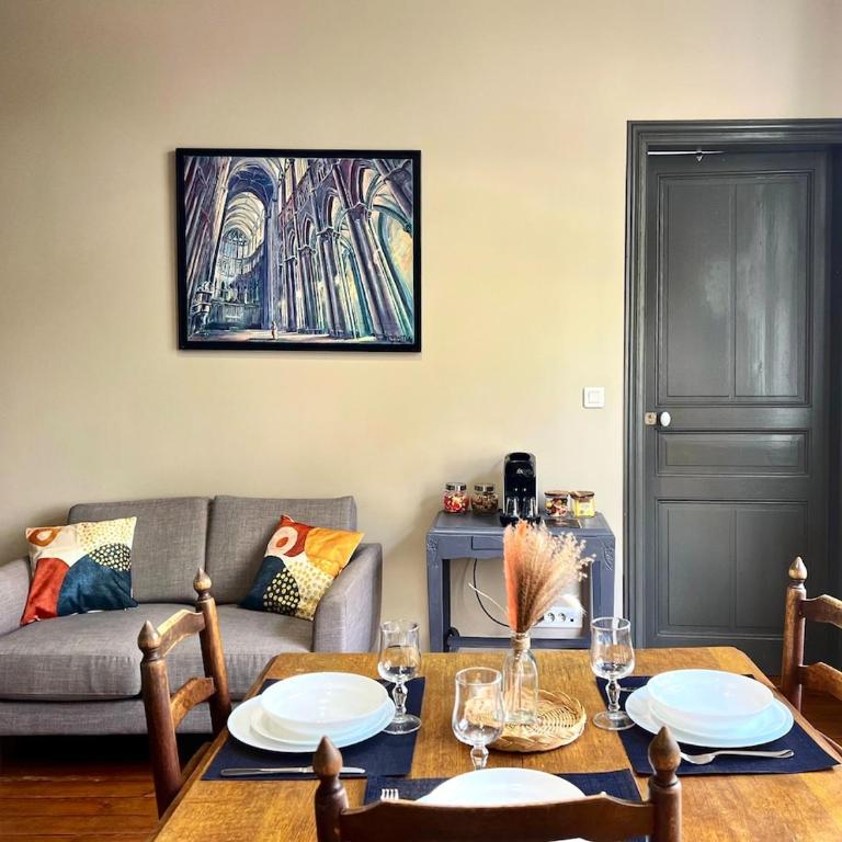 T2 élégant & confortable, balcon - Amiens centre - One-Bedroom Apartment - 8