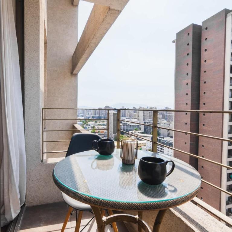 HOM I Con Parking a Pasos del Metro Irarrazaval - Apartment - 18