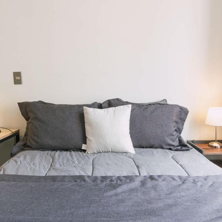 HOM I Con Parking a Pasos del Metro Irarrazaval - Apartment - 6