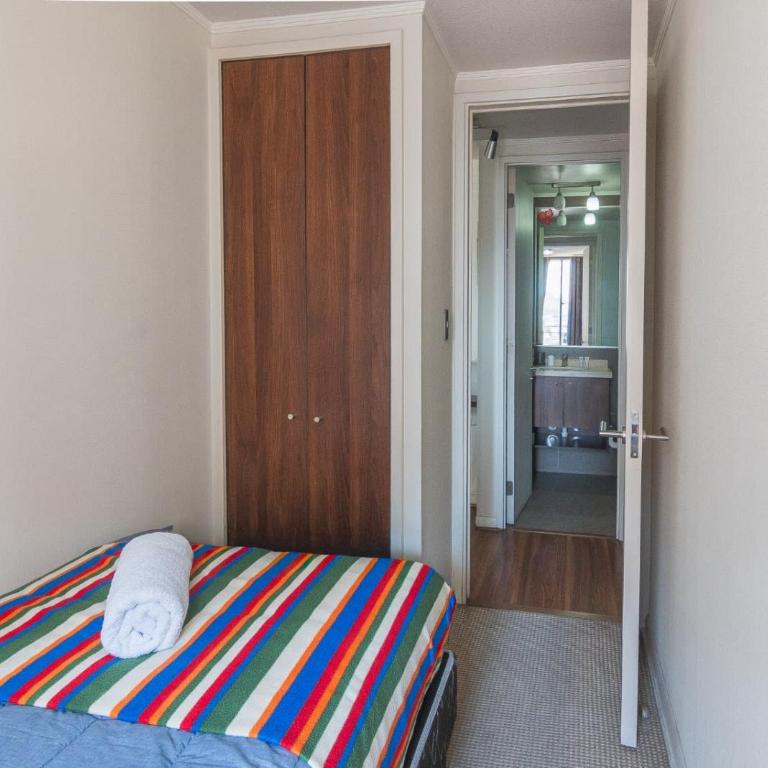 HOM I Con Parking a Pasos del Metro Irarrazaval - Apartment - 35