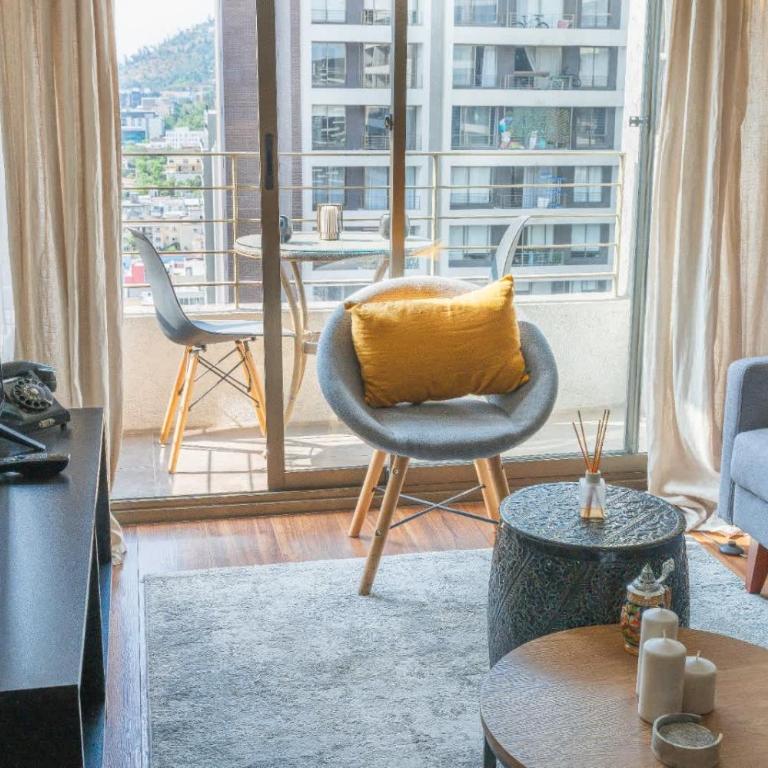 HOM I Con Parking a Pasos del Metro Irarrazaval - Apartment - 37