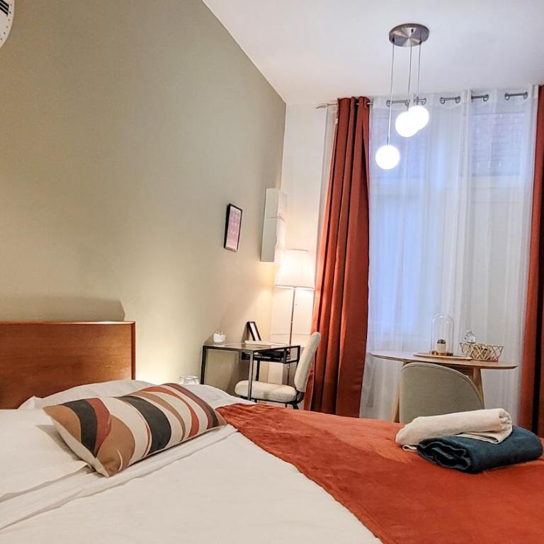 L'Eden Rouennais -Studio cosy - Gare de Rouen à 2 min - Fibre 700Mb- Cœur de Rouen - Appartamento con 1 Camera da Letto - 2
