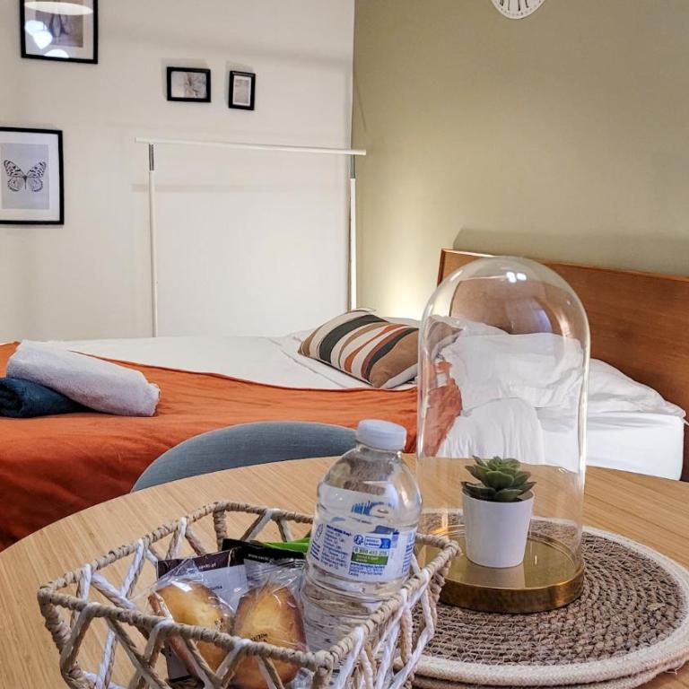 L'Eden Rouennais -Studio cosy - Gare de Rouen à 2 min - Fibre 700Mb- Cœur de Rouen - Appartamento con 1 Camera da Letto - 23