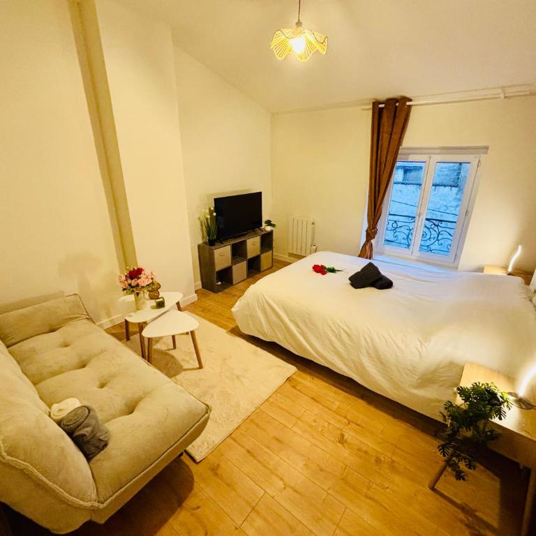 Studio rubis - Proche centre-ville - Saint-Etienne - Apartamento de 1 dormitorio - 14